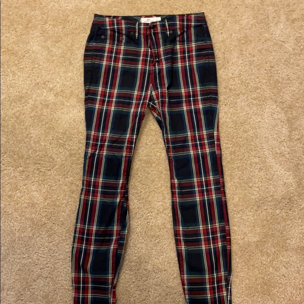Vineyard vines checkered pants